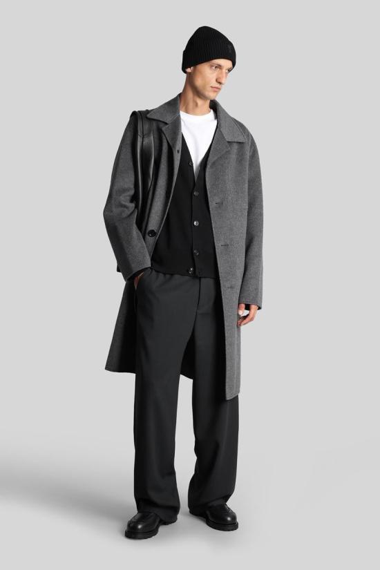 25FW 아미 스웨터 427596 HKC361 001 Black - AMI