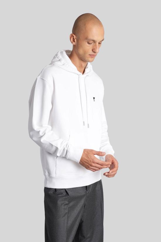 25FW 아미 스웨터 427608 HSW764 730 WHITE - AMI