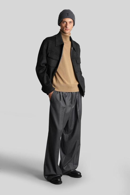 25FW 아미 스웨터 427605 HKS827 001 Brown - AMI