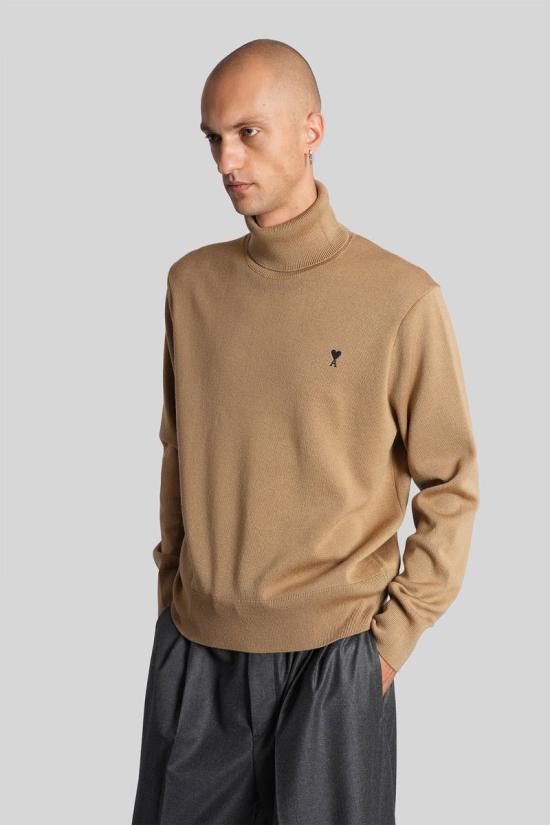 25FW 아미 스웨터 427605 HKS827 001 Brown - AMI