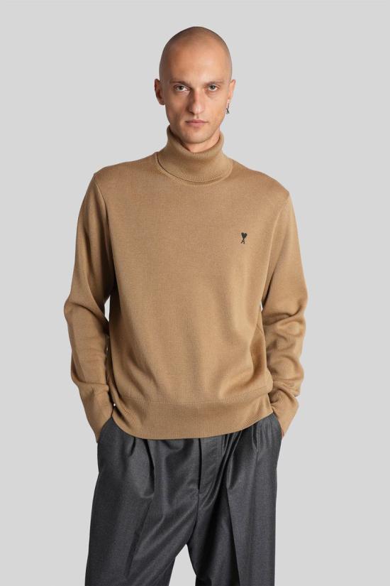 25FW 아미 스웨터 427605 HKS827 001 Brown