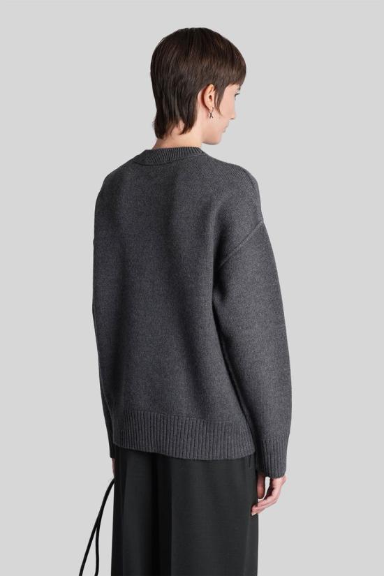 25FW 아미 스웨터 427954 UKS838 018 GREY - AMI