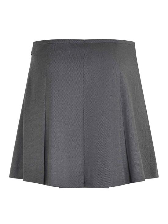 25FW 핑코 숏 스커트 106078 A306V93 Grey - PINKO