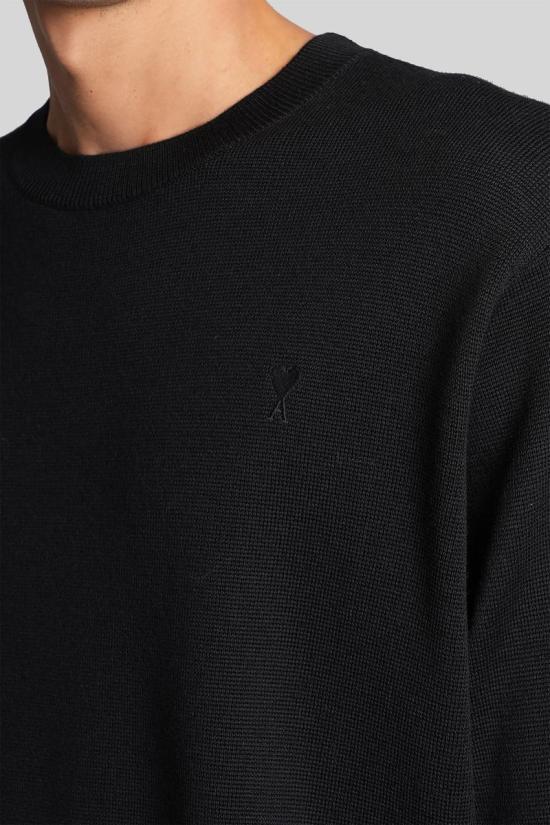 25FW 아미 스웨터 427600 HKS826 001 Black - AMI