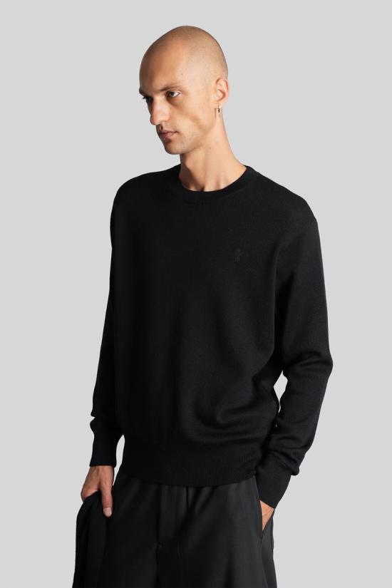 25FW 아미 스웨터 427600 HKS826 001 Black - AMI