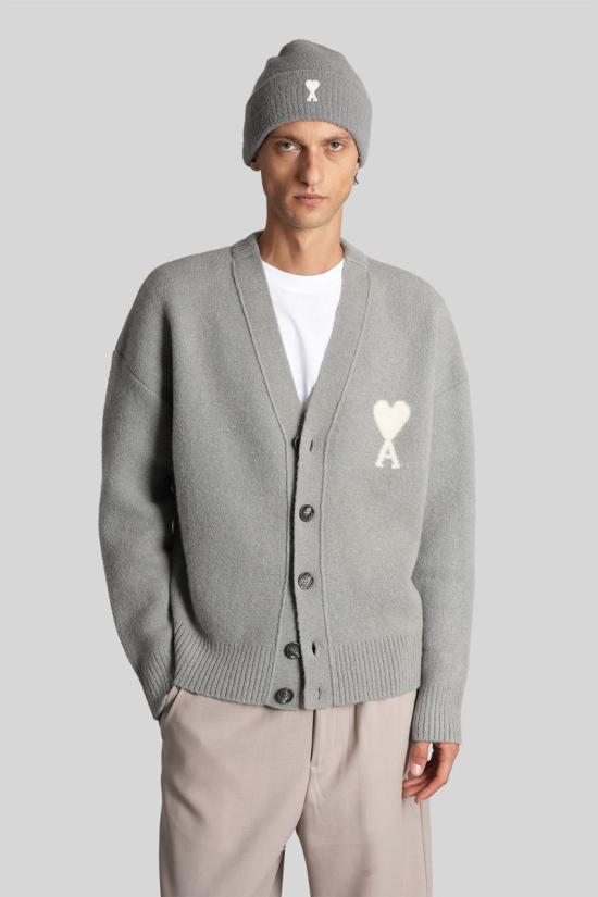 25FW 아미 스웨터 427626 UKC365 KN0135 GREY