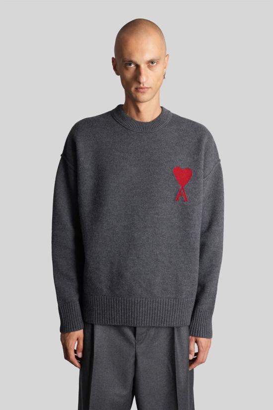 25FW 아미 스웨터 427645 UKS838 018 GREY