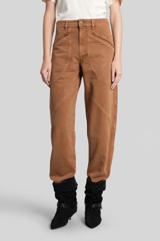 25FW 이자벨마랑 데님 팬츠 424774 PA0369FC C3H01I BROWN