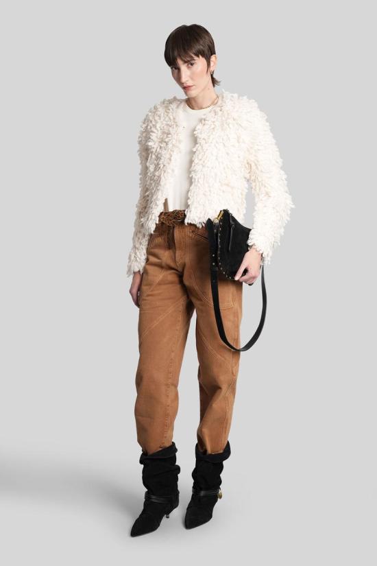 25FW 이자벨마랑 데님 팬츠 424774 PA0369FC C3H01I BROWN - ISABEL MARANT