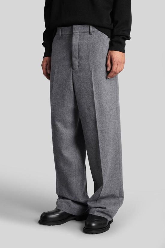 25FW 아미 숏팬츠 427610 HTR423 WV0058 GREY - AMI