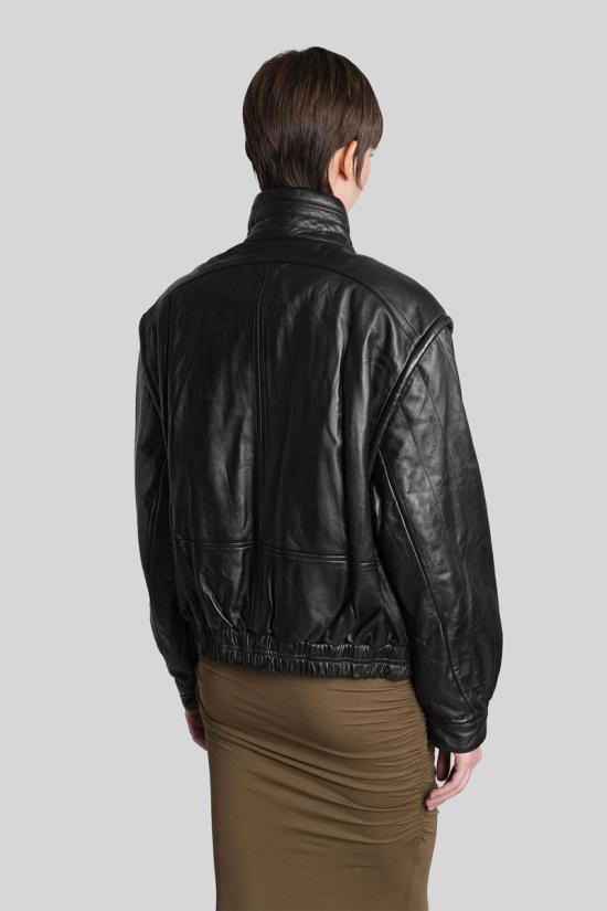 25FW 이자벨마랑 가죽 자켓 429591 VE0571FA C4B01I Black - ISABEL MARANT