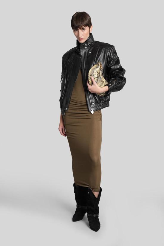 25FW 이자벨마랑 가죽 자켓 429591 VE0571FA C4B01I Black - ISABEL MARANT