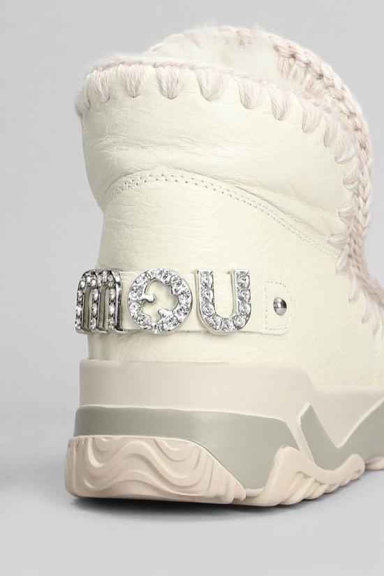 25FW 모우 뮬/슬리퍼 431130 FW201013C WHITE - MOU