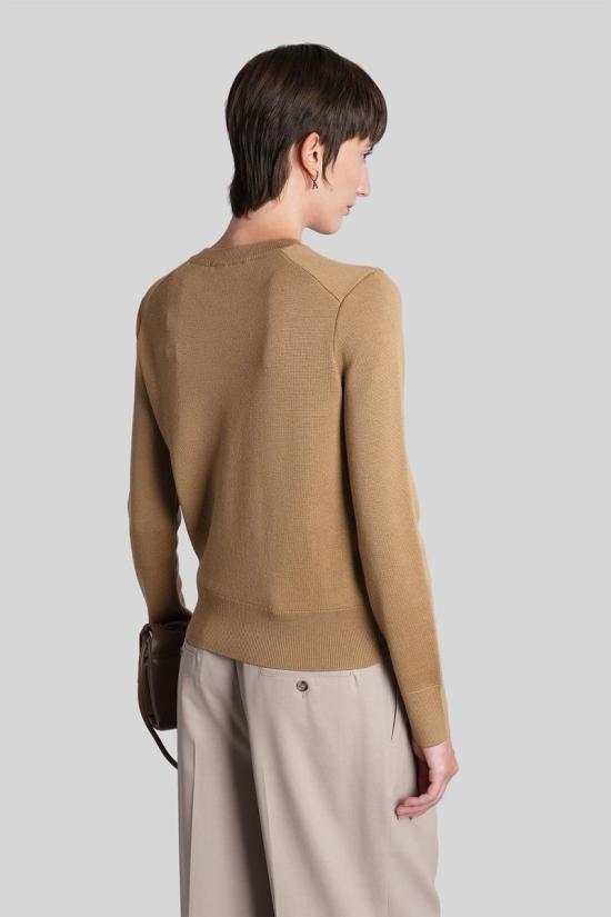 25FW 아미 스웨터 427930 FKS826 001 Brown - AMI