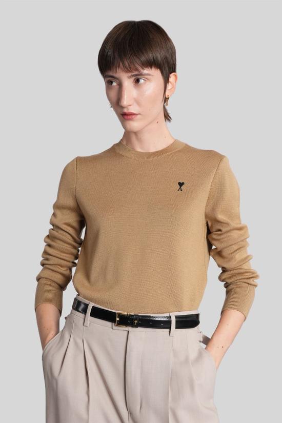 25FW 아미 스웨터 427930 FKS826 001 Brown