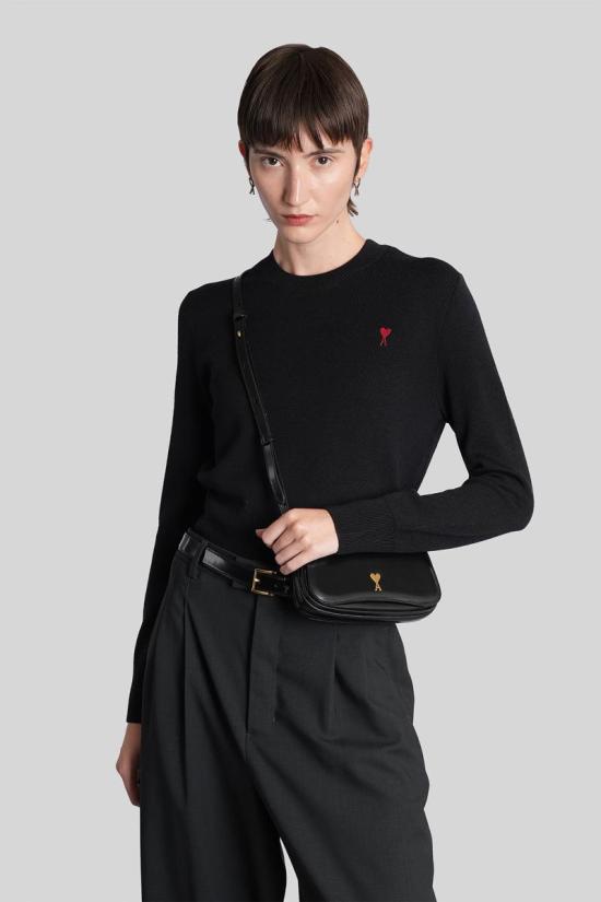 25FW 아미 스웨터 427929 FKS826 001 Black