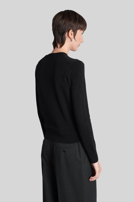 25FW 아미 스웨터 427929 FKS826 001 Black - AMI