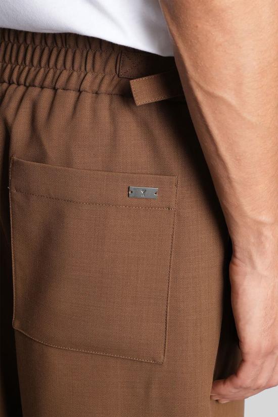 25FW 아미 숏팬츠 427615 HTR827 WV0066 BROWN - AMI