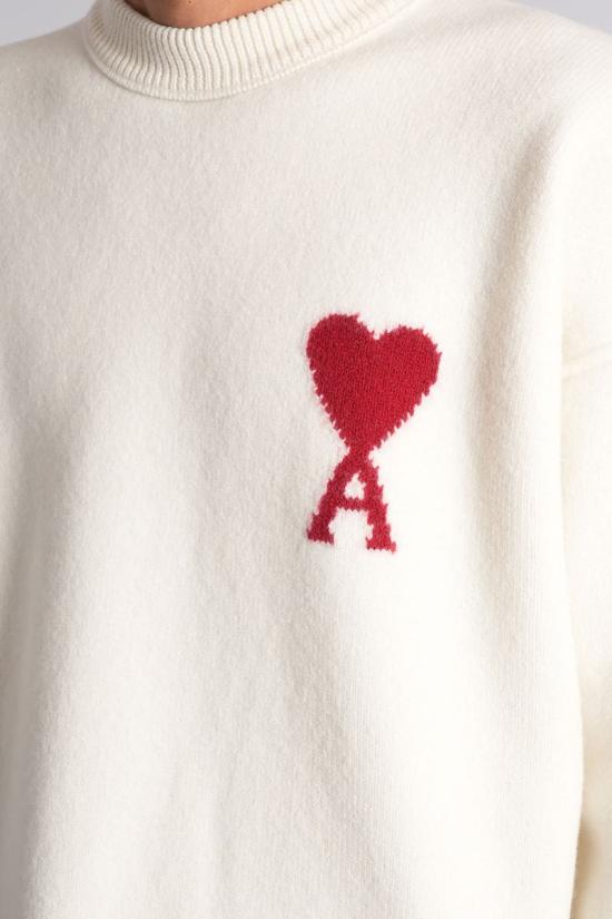 25FW 아미 스웨터 427647 UKS838 018 Beige - AMI