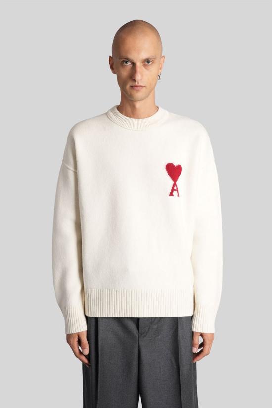 25FW 아미 스웨터 427647 UKS838 018 Beige