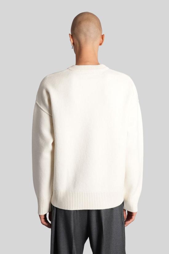 25FW 아미 스웨터 427647 UKS838 018 Beige - AMI