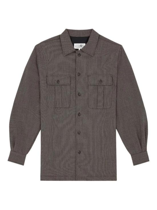 25FW MM6 메종마르지엘라 원피스 S62DA0064 M35636 001 BROWN