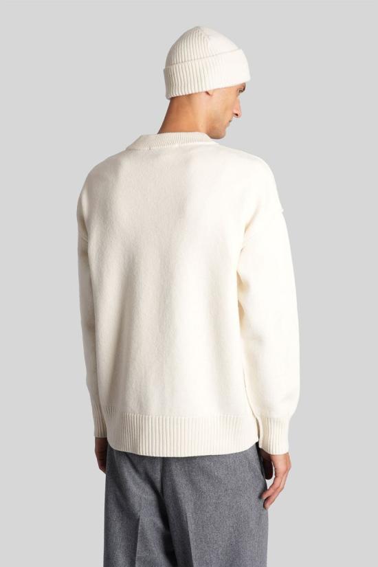 25FW 아미 스웨터 427654 UKC367 018 Beige - AMI