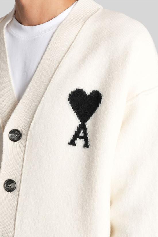 25FW 아미 스웨터 427654 UKC367 018 Beige - AMI