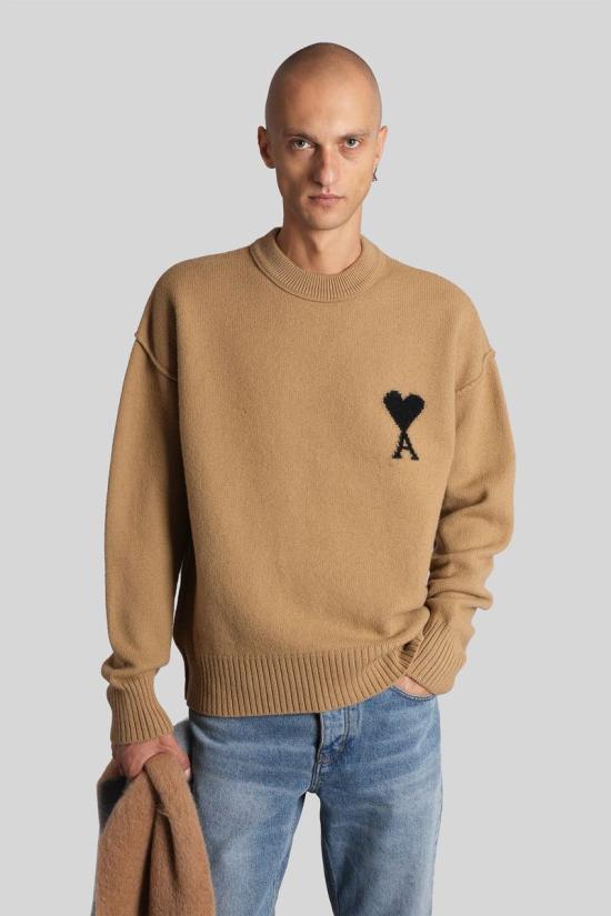 25FW 아미 스웨터 427648 UKS838 018 Brown