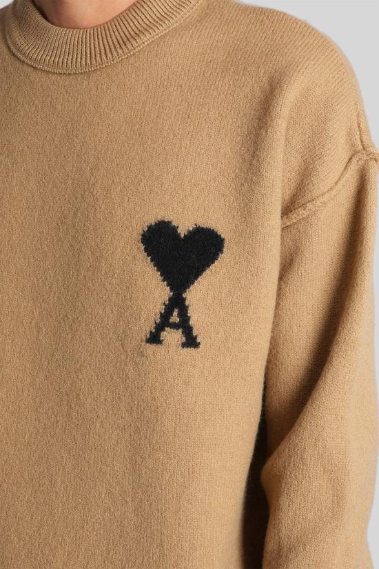 25FW 아미 스웨터 427648 UKS838 018 Brown - AMI