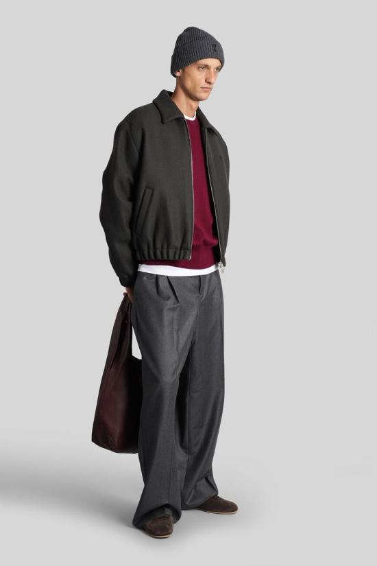 25FW 아미 자켓 427593 HJK830 WV0078 GREY - AMI