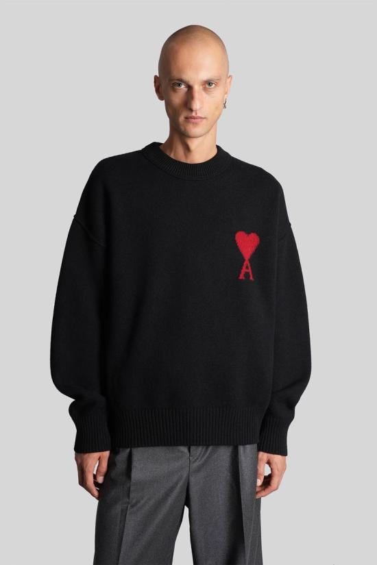 25FW 아미 스웨터 427643 UKS838 018 Black