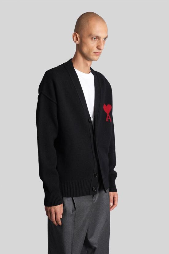 25FW 아미 스웨터 427652 UKC367 018 Black - AMI