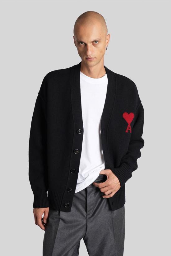 25FW 아미 스웨터 427652 UKC367 018 Black