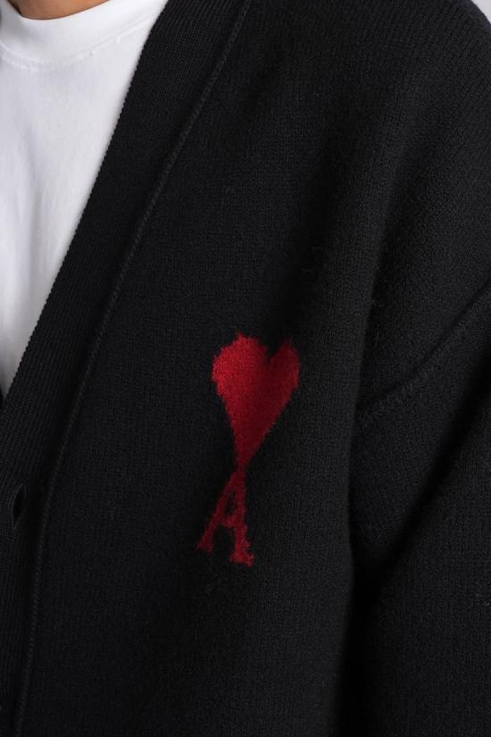 25FW 아미 스웨터 427652 UKC367 018 Black - AMI