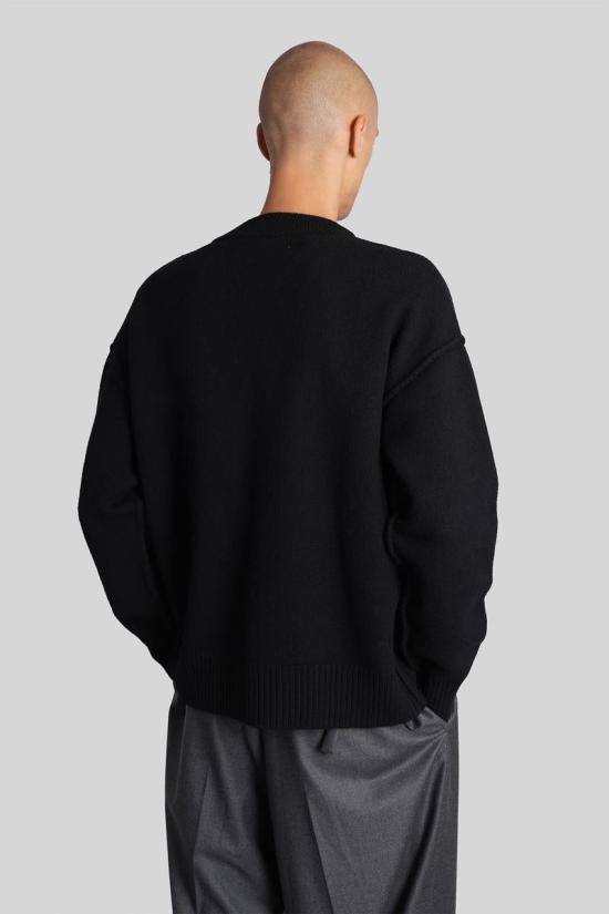 25FW 아미 스웨터 427652 UKC367 018 Black - AMI
