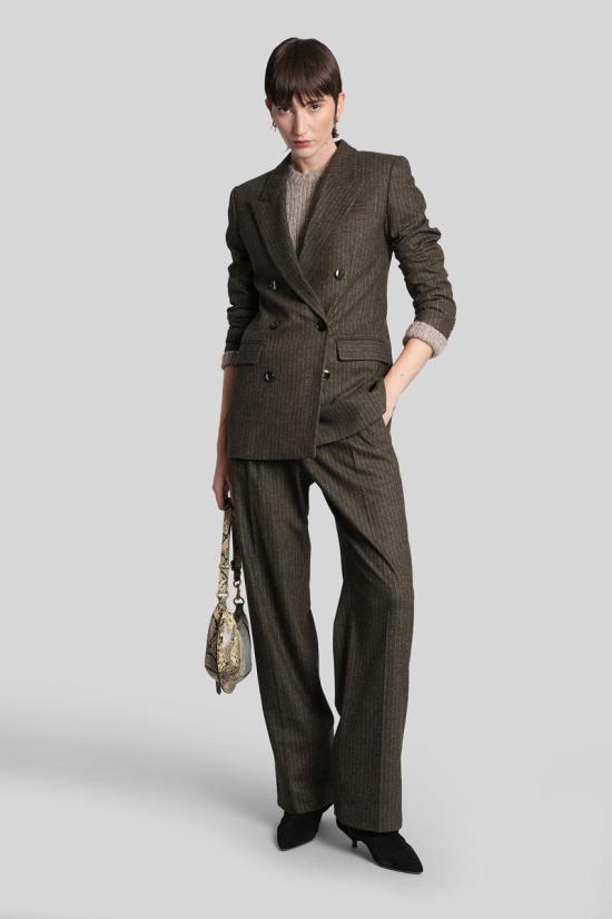 25FW 이자벨마랑 수트 자켓 424784 VE0538FC C3F01I BROWN - ISABEL MARANT