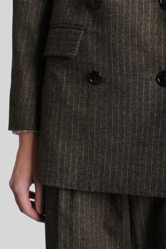 25FW 이자벨마랑 수트 자켓 424784 VE0538FC C3F01I BROWN - ISABEL MARANT