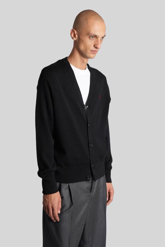 25FW 아미 스웨터 427595 HKC361 001 Black - AMI