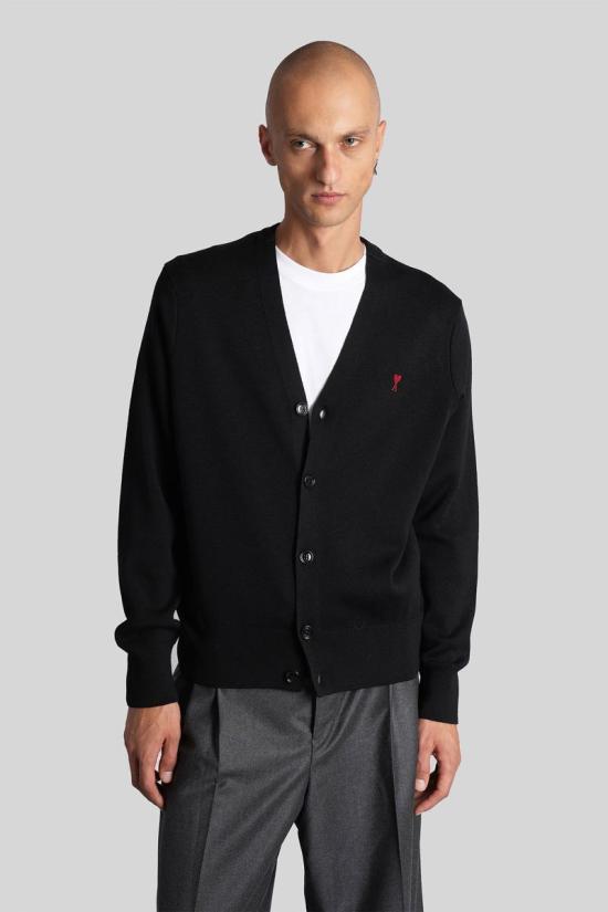 25FW 아미 스웨터 427595 HKC361 001 Black