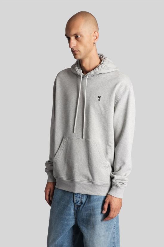 25FW 아미 스웨터 427607 HSW764 730 GREY - AMI