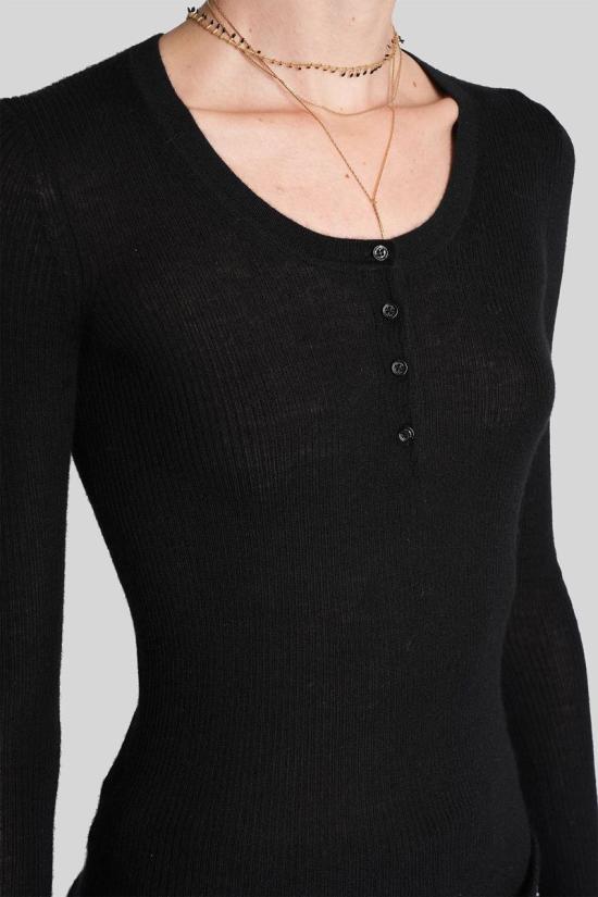 25FW 이자벨마랑 블라우스 429576 PU0749FA C3L10I Black - ISABEL MARANT