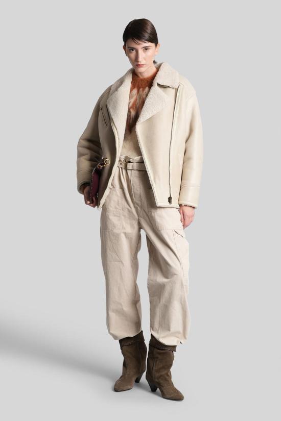 25FW 이자벨마랑 무톤 430297 MA0181FC C3A03I Beige - ISABEL MARANT