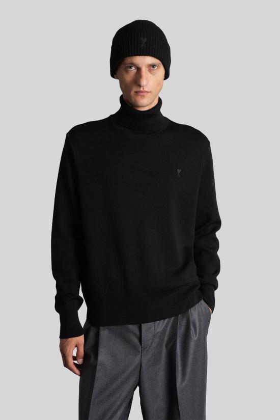 25FW 아미 스웨터 427604 HKS827 001 Black