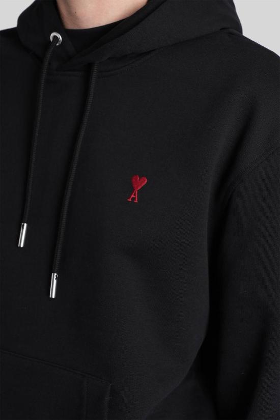 25FW 아미 스웨터 406118 BFUSW235 730 Black - AMI