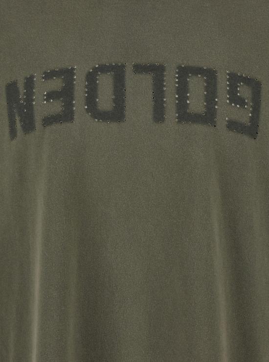 26SS 골든구스 반팔 티셔츠 GMP01220P00067135479 Green - GOLDEN GOOSE