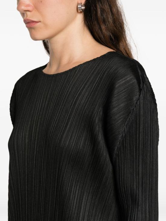 25FW 플리츠플리즈 롱 원피스 PP58JH147 15 Black - PLEATS PLEASE