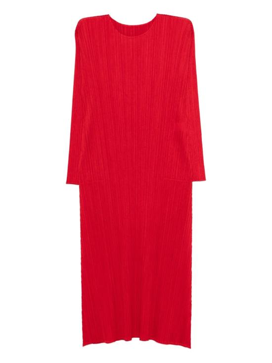 25FW 플리츠플리즈 롱 원피스 PP58JH156 24 Red