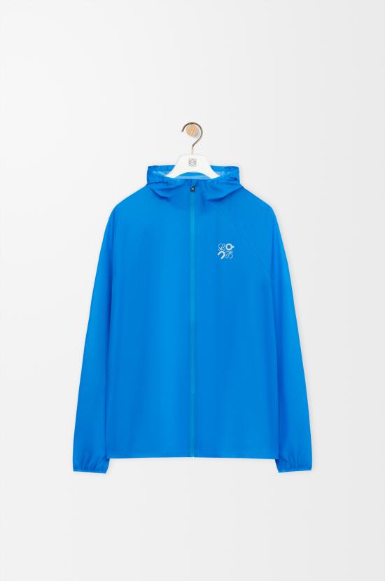 25FW 로에베 후드 티셔츠 H929Y02X095100 BLUE DOM