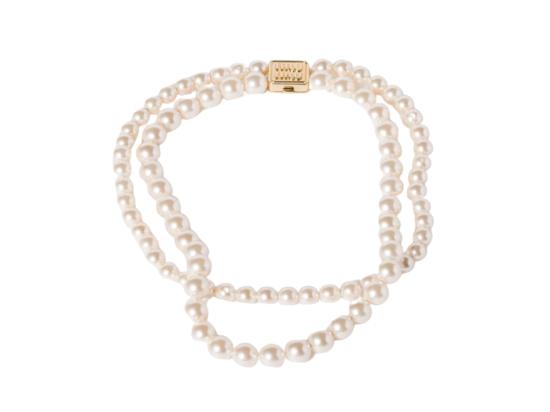  미우미우 팔찌 5IC1662CVAF04A6 GOLD CREAM DOM